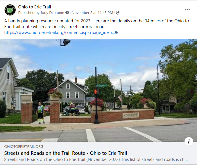 Streets and Roads, Fall 2023